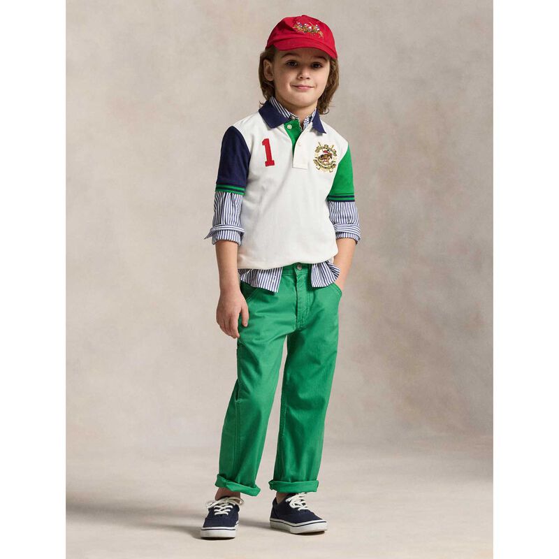 Polo Ralph Lauren Color-Blocked Polo Shirt 3-7Y image number 3